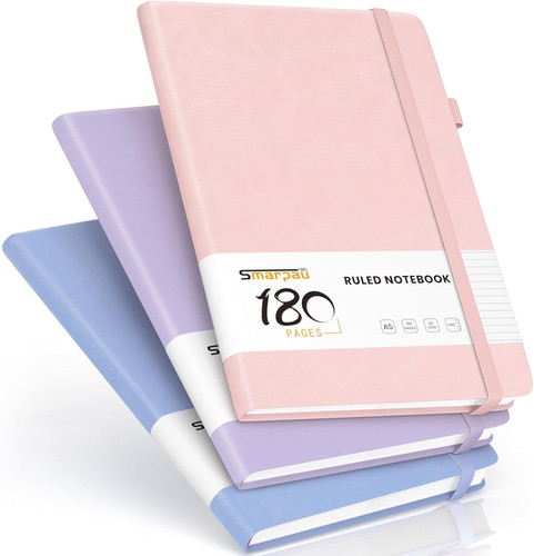 Notebooks pack leather - a5,