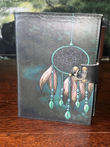 Handmade leather bound - leather,