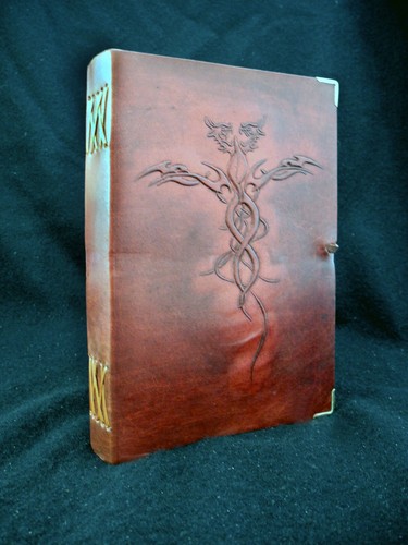 Handmade leather diary - handmade, a5