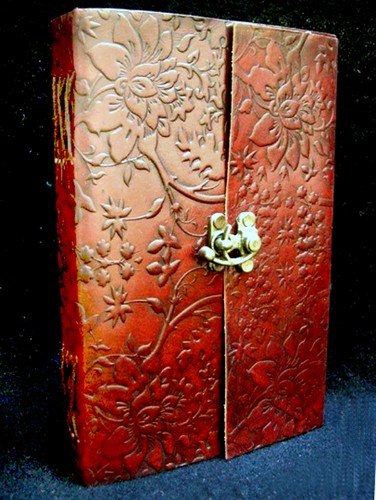 Handmade leather journal - a5,