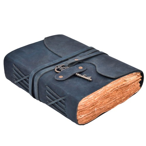 Vintage leather journal 200 - journal,