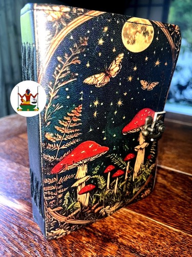 Leather bound book - "book, of