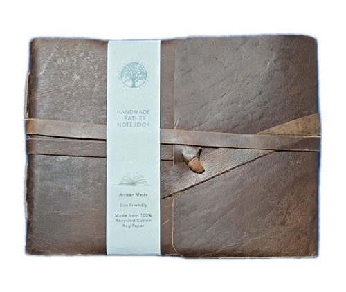 Handmade leather journal - leather,