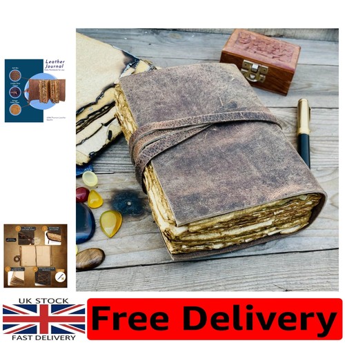 Antique leather bound journal - antique,