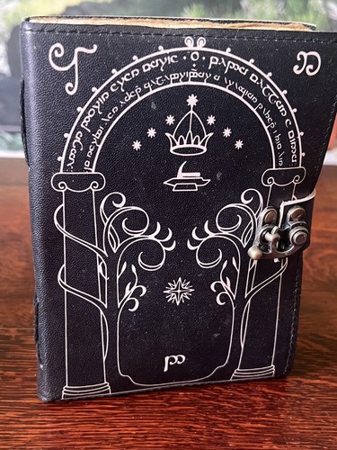 Handmade leather bound - handmade, lotr