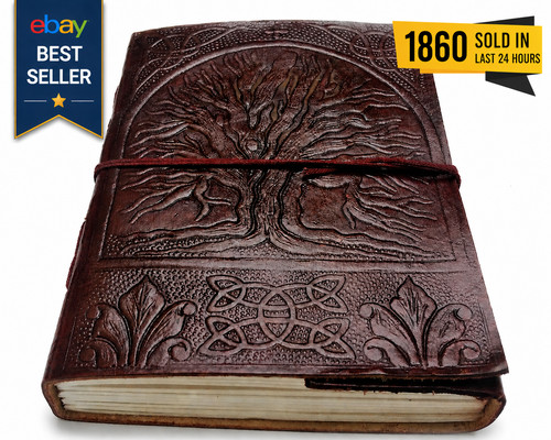 Handmade vintage leather tree - handmade,