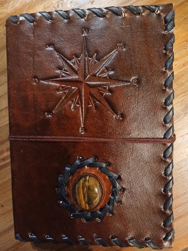 Leather bound journal - bound, a5