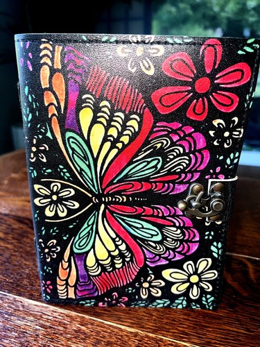Handmade leather bound - leather,